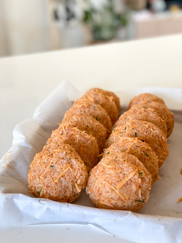 NAM KHAO CRISPY RICE BALLS