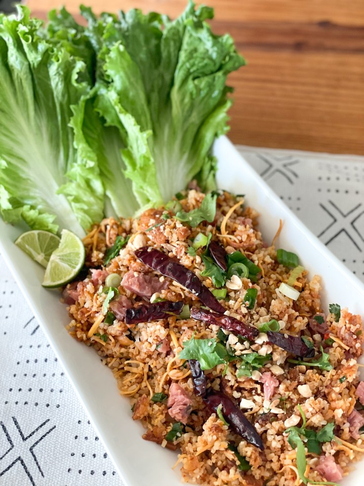 Nam Khao Recipe | Lao Crispy Rice&nbsp;Salad