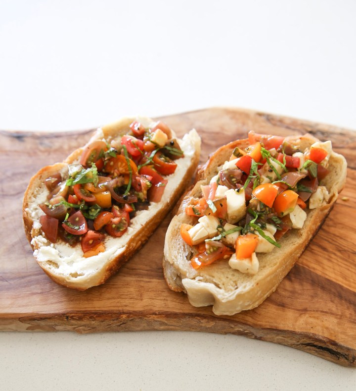 Simple Bruschetta with Tomato and Basil&nbsp;Recipe